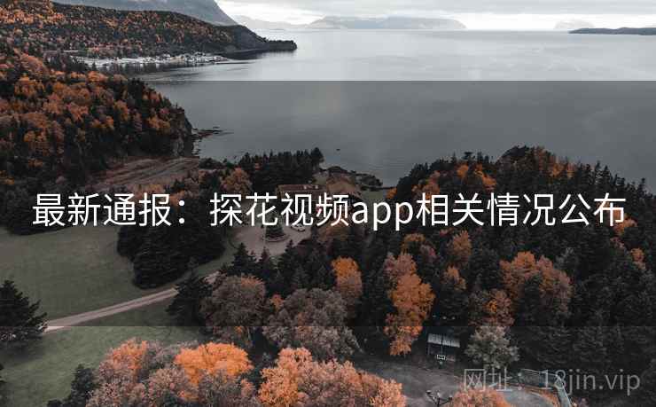 最新通报:探花视频app相关情况公布 最新通报:探花视频app相关情况公布